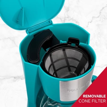 Stylish Holstein 5 Cup Coffee Maker - Elegant and Efficient