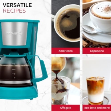 Stylish Holstein 5 Cup Coffee Maker - Elegant and Efficient