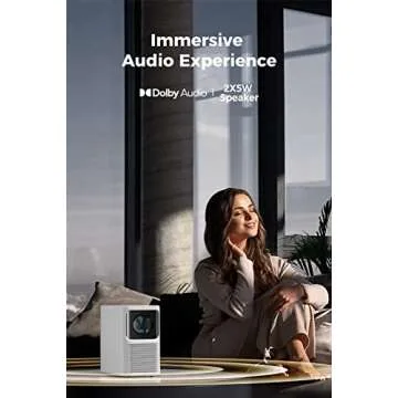 Emotn N1 Bluetooth Projector with Netflix and Dolby Audio