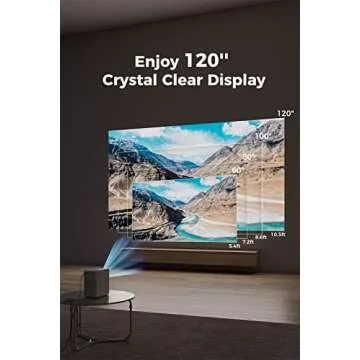 Emotn N1 Bluetooth Projector with Netflix and Dolby Audio