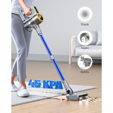 AOLOKO Cordless Vacuum Cleaner with LED Display