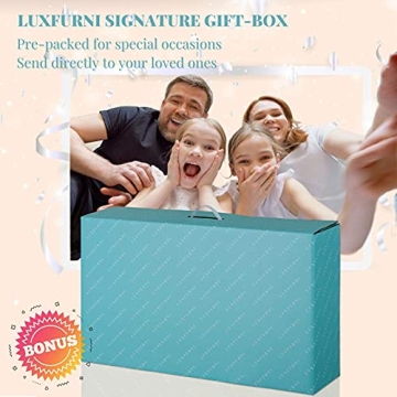 LUXFURNI Hollywood Vanity Mirror with LED Lighting