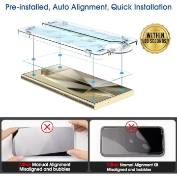 amFilm Galaxy S24 Ultra Screen and Lens Protectors