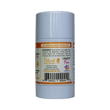 JAX & CALI Paw Protect, All-Natural Paw Protecting Balm for Dogs and Cats, Soothes, Moisturizes and Protects Dry Cracked Paws During Scorching Summers and Harsh Winters