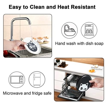 Adorable Kitwinney Cat Bowls - Non-Slip and Dishwasher Safe