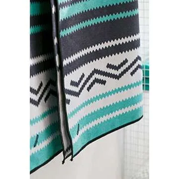 Nomadix Double Sided Towel - Perfect for Yoga, Camping, Beach and Travel (Baja Aqua)