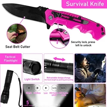 ThinkLearn Pink Survival Kits for Preparedness & Safety