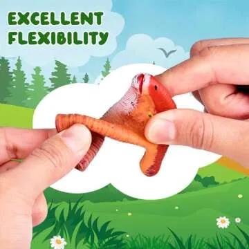 10 PCS Dinosaur Finger Puppets for Kids, Dino Finger Toys Birthday Gift for Party Decorations,10 Types of Dinosaur Party Favors for Boys, Kids Prize Box, Goodie Stuffers Dinosaurs Toys for Kids 1-5