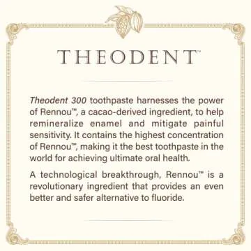 Theodent 300 Fluoride-Free Toothpaste for Sensitive Teeth