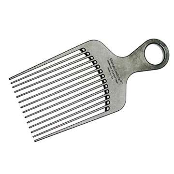 Chicago Comb No. 7 - Carbon Fiber Pick & Lift Comb