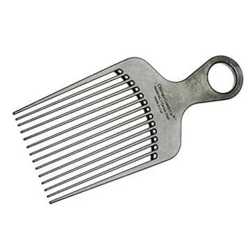 Chicago Comb No. 7 - Carbon Fiber Pick & Lift Comb