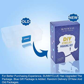 SUNNYCLUE 1 Box 1000+pcs DIY 10 Sets 4mm Seed Beads Kit Arts and Crafts for Include Keychain, Keyrin...