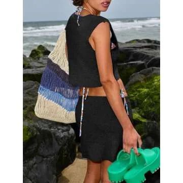 Tankaneo Women 2 Piece Sexy Outfits for Trendy Styles