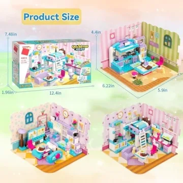 Mov Stone 3-in-1 Dream Home Building Set for Kids