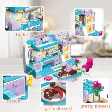 Mov Stone 3-in-1 Dream Home Building Set for Kids