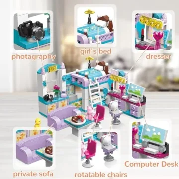 Mov Stone 3-in-1 Dream Home Building Set for Kids