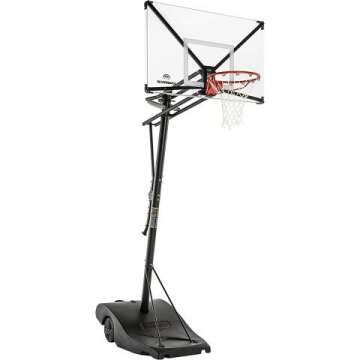Portable Height-Adjustable Basketball Hoop - Quick Setup