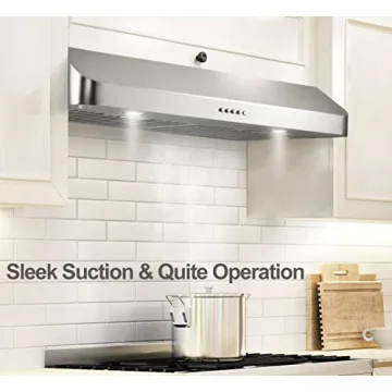 30" EVERKITCH Under Cabinet Stainless Steel Range Hood