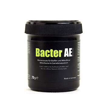 Glasgarten Bacter Ae Shrimp Tank Treatment (70G) | Nutrients For Live Freshwater Shrimp Food / Aquarium Water (Neocaridina, Amano, Red Cherry, Rili)