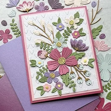 Premium Metallic Stardream Azalea Pink Cardstock Sheets 105Lb