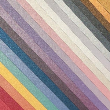 Premium Metallic Stardream Azalea Pink Cardstock Sheets 105Lb