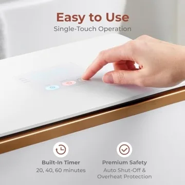 SereneLife Luxury Towel Warmer for Cozy Comfort and Relaxation