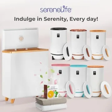 SereneLife Luxury Towel Warmer for Cozy Comfort and Relaxation