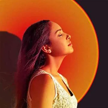 YouOKLight Sunset Lamp, Projector Sunset Light 10W LED Projection Night Light 180 Degree Rotation Romantic Rainbow Light USB Charging for Photography Party Home Living Room Bedroom Decor, Sunset Red…