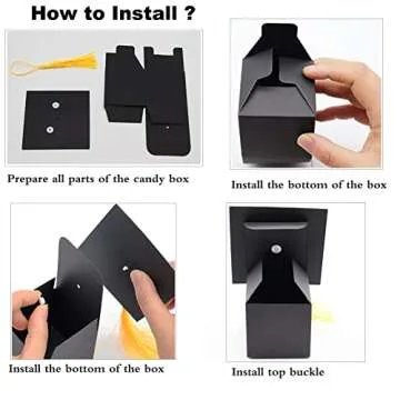 SDKI 30Pcs Graduation Cap Candy Box Graduation Party Supplies 2025 Decorations Graduation Gift Candy Boxes for Graduation Party Favor