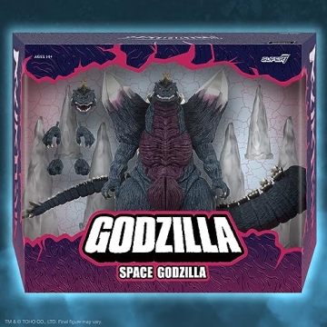 Super7 Space Godzilla Action Figure - Collectible Retro Toy