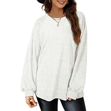 Stylish Women's Chenille Pullover Sweater for Fall