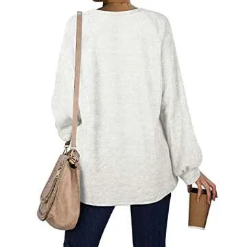 Stylish Women's Chenille Pullover Sweater for Fall