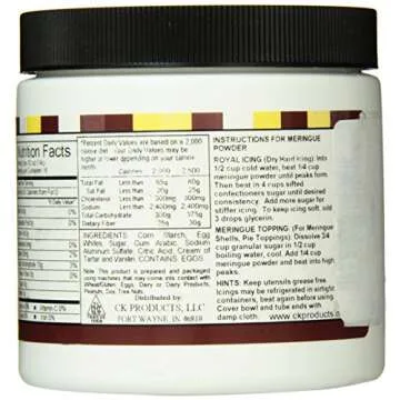 CK Products Meringue Powder, 8 Ounce