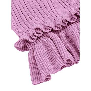 Trendy SweatyRocks Women's Knitted Crop Sweater