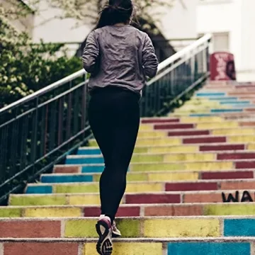 CADITEX Women's High Waisted Tummy Control Leggings