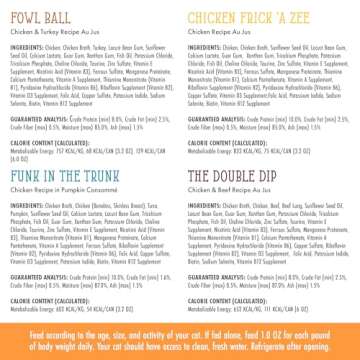 Weruva Cats in The Kitchen, Word from The Bird! Variety Pack, 3.2oz Can (Pack of 12)