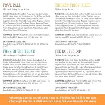 Weruva Cats in The Kitchen, Word from The Bird! Variety Pack, 3.2oz Can (Pack of 12)