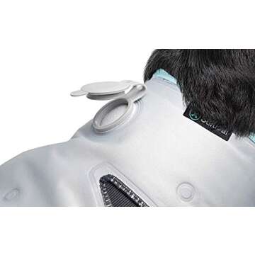 Suitical Dry Cooling Vest for Dogs | Canine Cooling Vest for Hot Weather | Dog Cool Down Jacket | Machine Washable | XL | Neck to Tail 28”- 36” | Chest 30-38” Around | Neck Circumference 26” | Silver