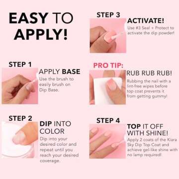 Kiara Sky Professional Nails Dipping Powder – CLEAR (2 oz)