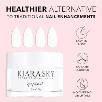 Kiara Sky Dipping Powder - Clear for Beautiful Nails
