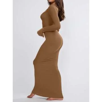 Maxi Dresses for Women 2023 Casual Long Sleeve Dress
