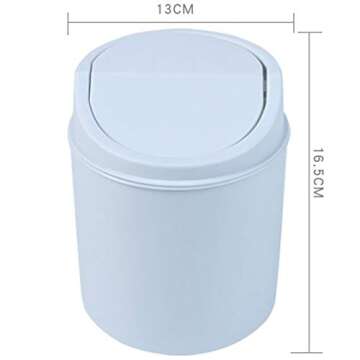 YULINJING Mini Waste Bin - Stylish & Functional Trash Can