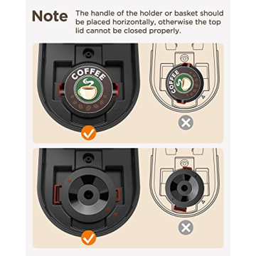 Famiworths Mini Coffee Maker Single Serve Instant Brew Compact