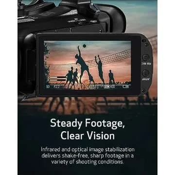 Canon XA60 Professional 4K Camcorder with 20x Zoom