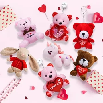 JOYIN 21 Pack Mini Plush Toys for Kids Valentine's Day
