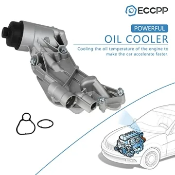ECCPP Engine Oil Cooler for 2009-2011 Chevy Models