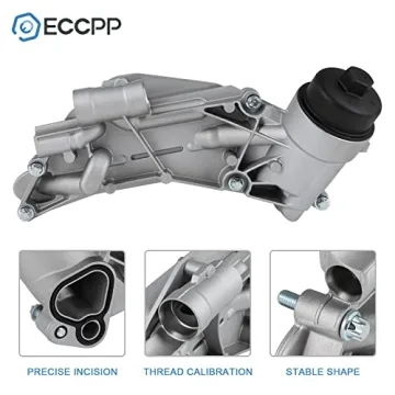 ECCPP Engine Oil Cooler for 2009-2011 Chevy Models