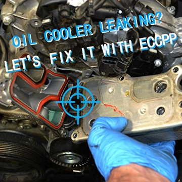 ECCPP Engine Oil Cooler for 2009-2011 Chevy Models