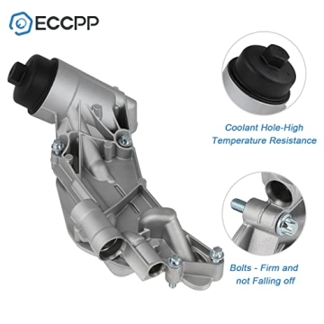 ECCPP Engine Oil Cooler for 2009-2011 Chevy Models