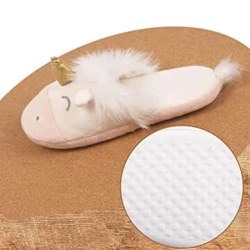 Cute Pink Unicorn Slippers for Indoor and Outdoor Comfort